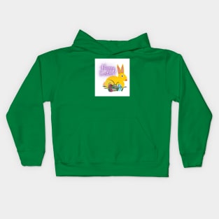 The Easter bunny is back! Kids Hoodie